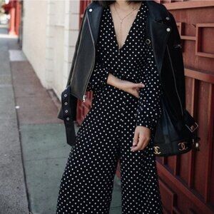 ZARA Polka Dot Jumpsuit